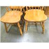 Image 2 : ESTATE:  SET OF 4 MAPLE KITCHEN CHAIRS
