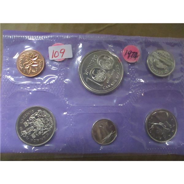 1974 PROOF CANADA MINT SEALED COIN SET
