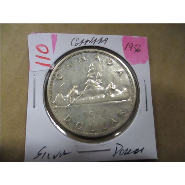 1956 CANADA SILVER DOLLAR