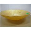Image 2 : COLLECTABLE:  GOLD COLORED BOWL (APPROX. 15")