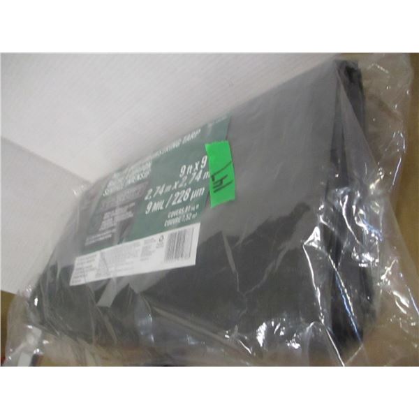 ESTATE:  NEW 9' X 9' TARP
