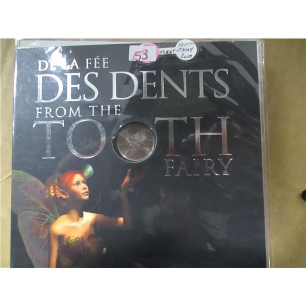 2011 CANADA MINT SEALED TOOTH FAIRY COIN