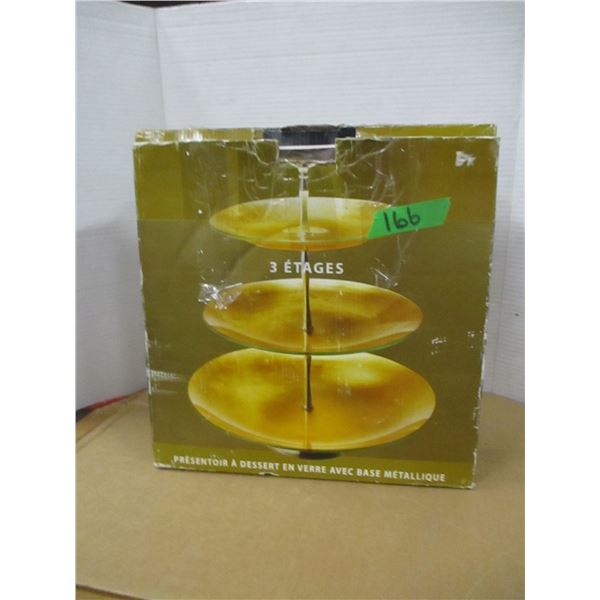 ESTATE:  3 TIER DISH