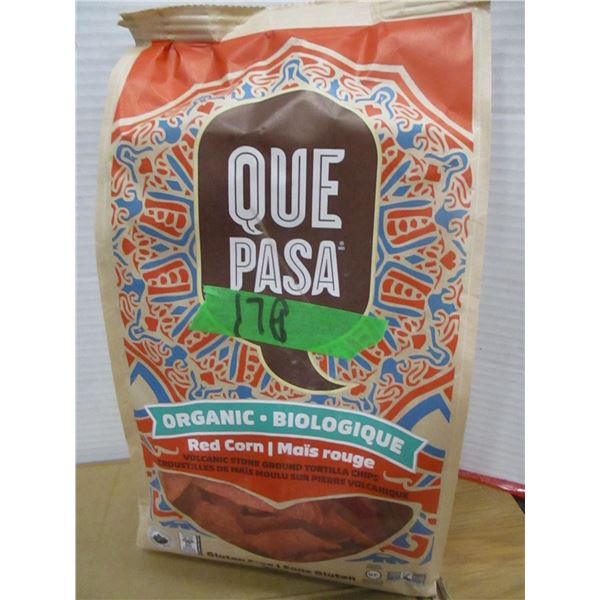 SHELF PULLS (AS IS):  RED CORN CHIPS (300G) - BAG