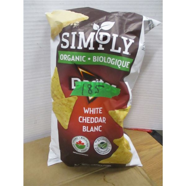 SHELF PULLS (AS IS):  WHITE CHEDDAR CHIPS (213G) - 2 BAGS