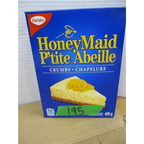 SHELF PULLS (AS IS):  HONEY CRUMBS (400G) - BOX