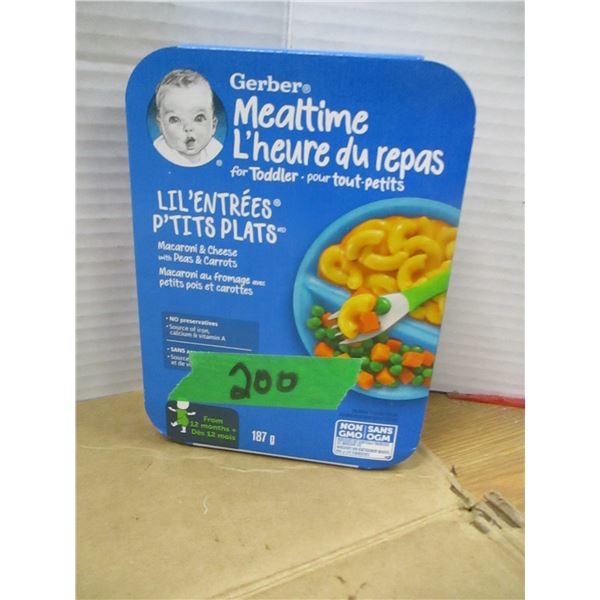 SHELF PULLS (AS IS):  TODDLER MEAL TIME (187G)