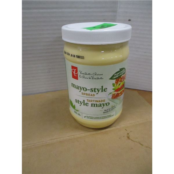 SHELF PULLS (AS IS):  MAYO STYLE SPREAD (685 ML)