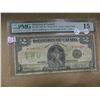 Image 1 : 1923 DOMINION OF CANADA BLACK SEAL $2 BILL (GRADED CHOICE FINE - RIGHT EDGE TRIMMED)