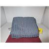 Image 3 : SEIZURE:  BLUE CLOTH SHOWER CURTAIN