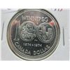 Image 1 : 1974 CANADA WINNIPEG SILVER DOLLAR