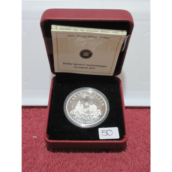 2011 CANADA SILVER PROOF DOLLAR