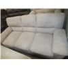 Image 1 : 2pc Grey Fabric Sofa Set