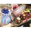 Image 1 : Assorted Decorative Glass ware