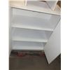 Image 3 : White Cabinet & White Shelf