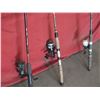 Image 2 : 3 Fishing Rods w/ Reels