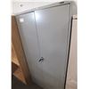 Image 1 : 2 Door Metal Storage Cabinet