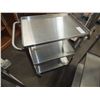 Image 1 : Stainless Steel Catering Cart On Wheels