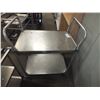Image 1 : Stainless Steel Catering Cart On Wheels
