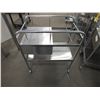 Image 1 : Stainless Steel Cart On Wheels