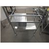 Image 1 : Stainless Steel Cart On Wheels