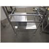 Image 1 : Stainless Steel Cart On Wheels