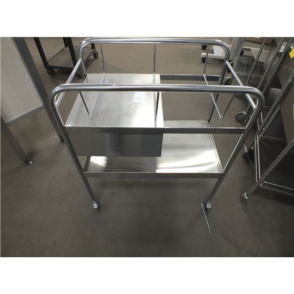 Stainless Steel Cart On Wheels