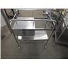 Image 1 : Stainless Steel Cart On Wheels