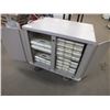 Image 2 : Double Sided Storage Cart On Wheels