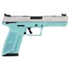 Image 1 : RUGER 57 5.7X28MM ADJ. SIGHTS 20-SHOT TURQUOISE/SILVER