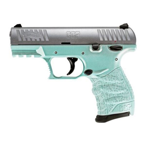 WALTHER CCP M2 .380ACP 3.54 FS 8-SHOT SS/ANGEL BLUE POLYMER