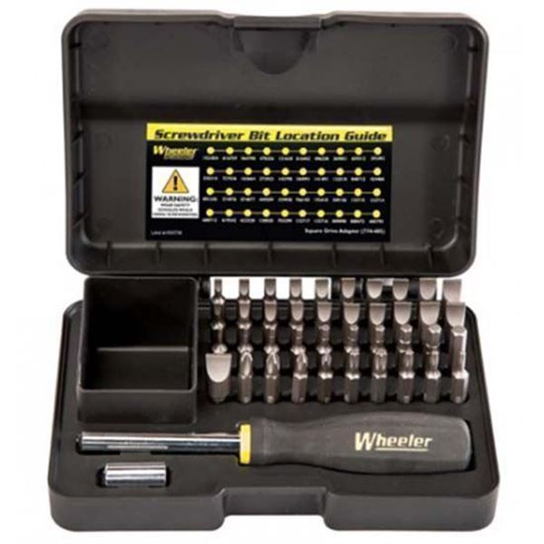 WHEELER PRO GUNSMITHING SCREWDRIVER SET 43PC