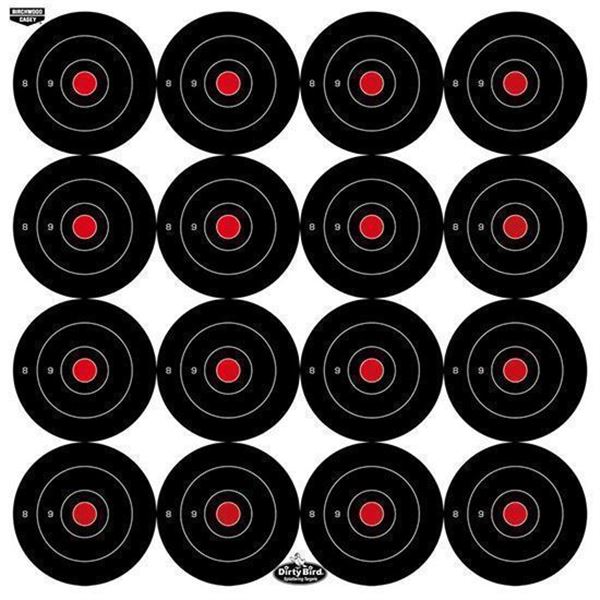BC DIRTY BIRD 3" ROUND TARGET 100 SHEET