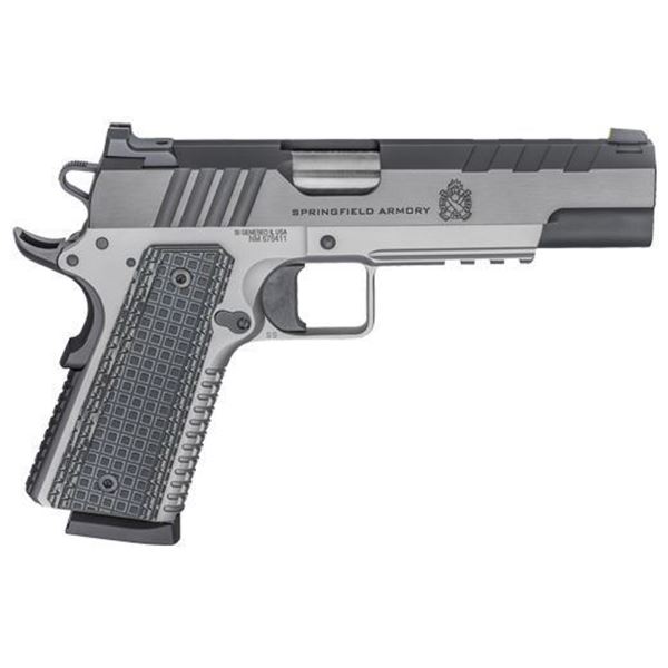 SPRINGFIELD EMISSARY 1911 .45 ACP 5" 8RD TRITIUM BLUED/SS