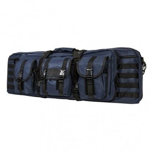 VISM Double Carbine Case 36” - Blue with Black Trim