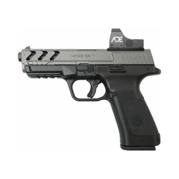 GIRSAN MC28SA 9MM ADJ. SGT W/OPTIC 17-SHOT TWO TONE POLY