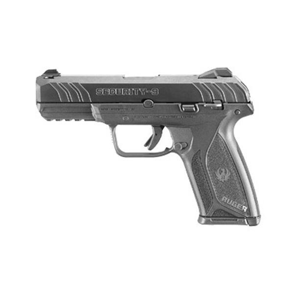 RUGER SEC-9 9MM 4" BLK 15RD