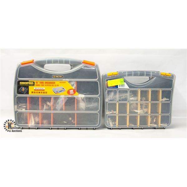 BAILIFF SEIZED: 2 PARTS ORGANIZERS OF PARTS INCL