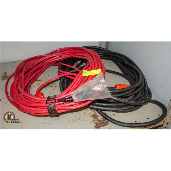 BAILIFF SEIZED: 2 HEAVY DUTY EXTENSION CORDS