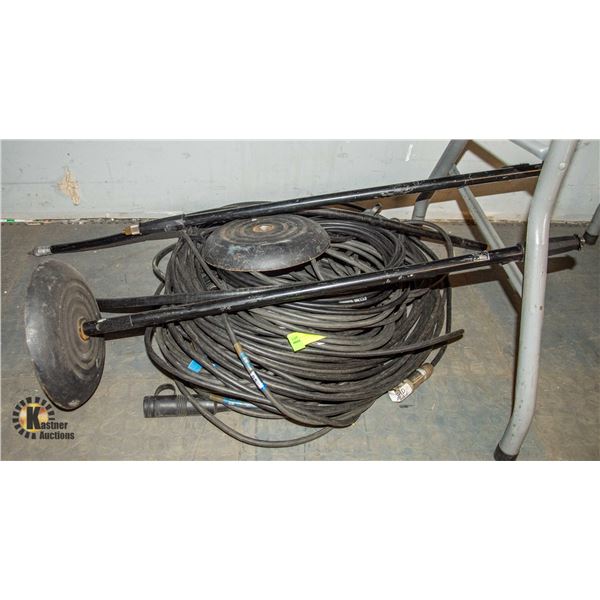 BAILIFF SEIZED: LOT OF MEDIA CABLES VARIOUS GAUGES