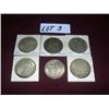 Image 1 : (6) 1921 Morgan silver dollars
