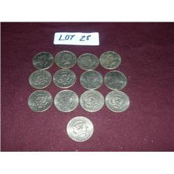 (13) JFK HALVES