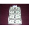 Image 1 : (1) UNCUT SHEET $2 BILLS