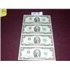 Image 1 : (1) UNCUT SHEET $2 BILLS