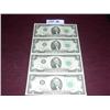 Image 1 : (1) UNCUT SHEET $2 BILLS