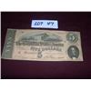 Image 1 : $5 DOLLAR CONFEDERATE CAPITOL AT RICHLAND, ISSUED FEBUARY 17, 1864