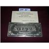 Image 1 : ONE HALF POUND SILVER BAR