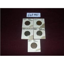 1864-1965 2 CENT PIECES