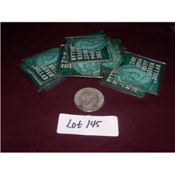 (10) REPLICA  1804 BUST SILVER DOLLAR