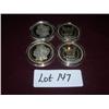 Image 1 : (4) REPLICA 1893CC MORGAN SILVER PROOF